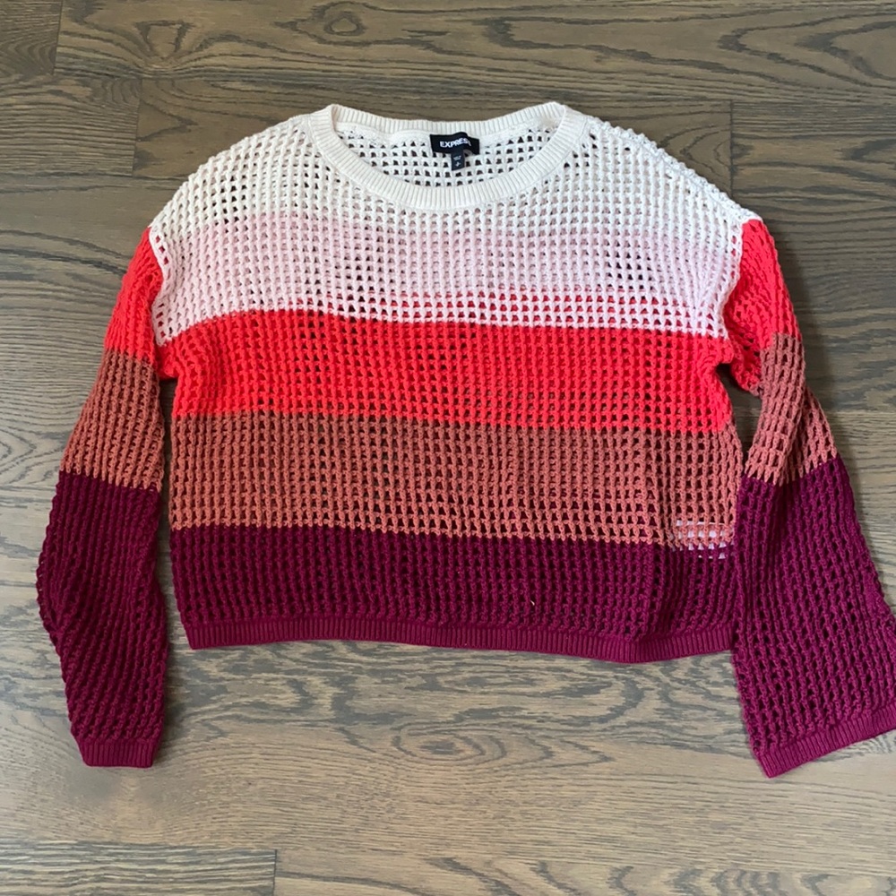 EXPRESS Striped Sweater